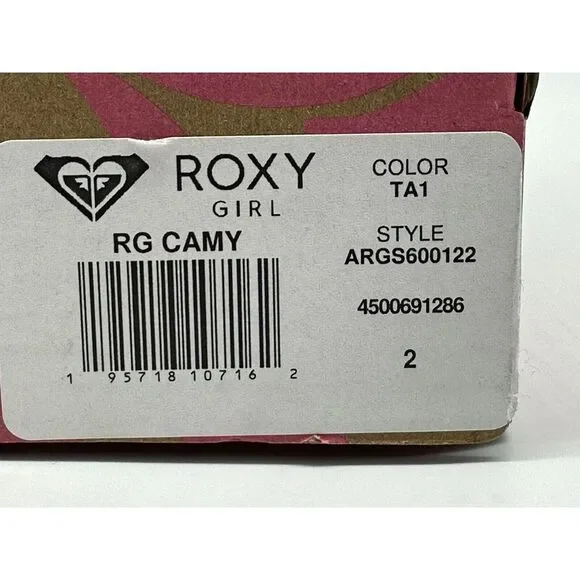 Roxy Youth RG Camy ARGS600122 Girl's Size 2 - Picture 6 of 6